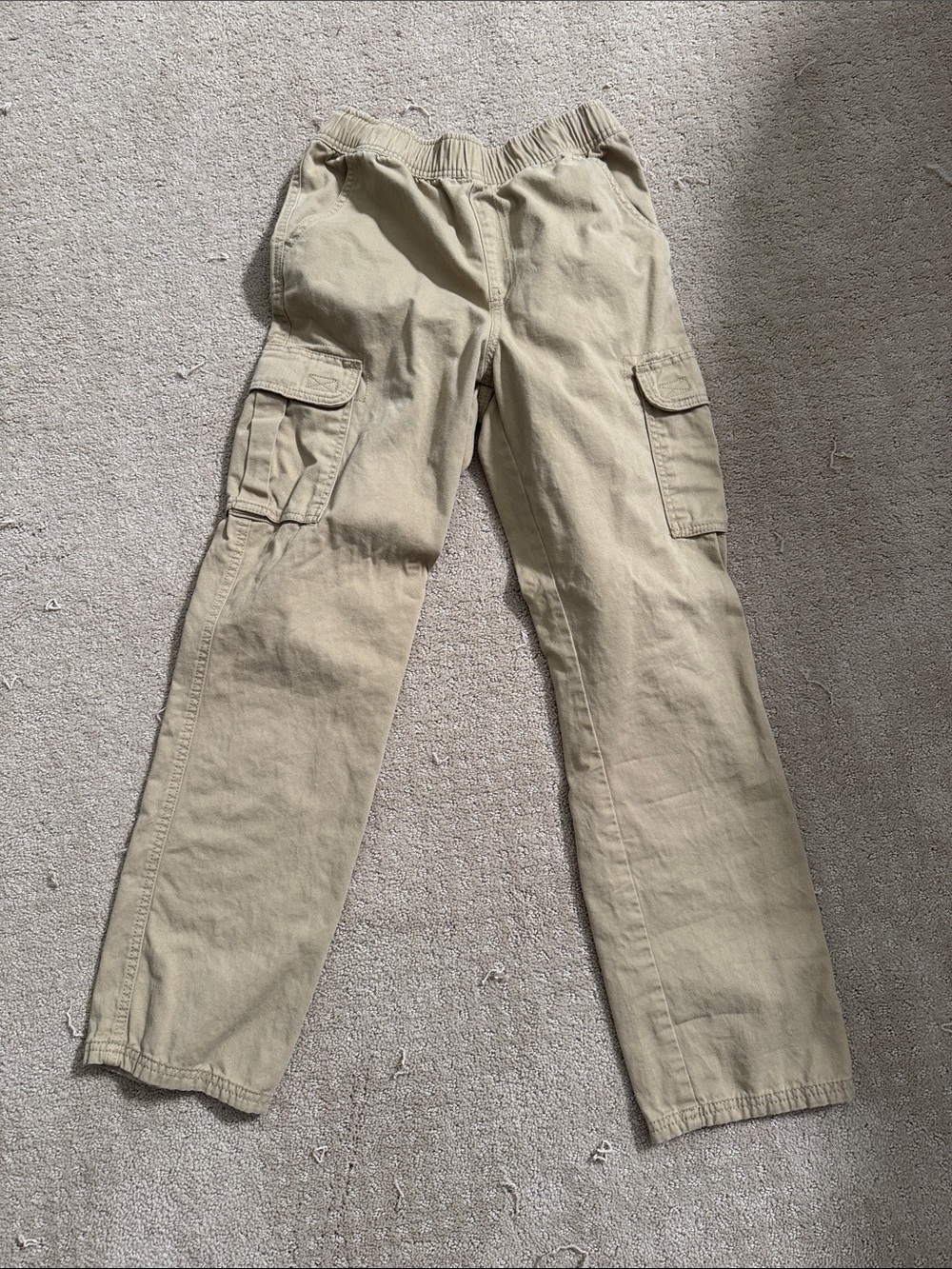 The Children's Place Boys Khaki Cargo Pants - Beige